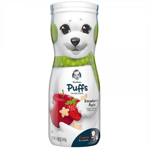 嘉宝（Gerber） 草莓苹果味星星...